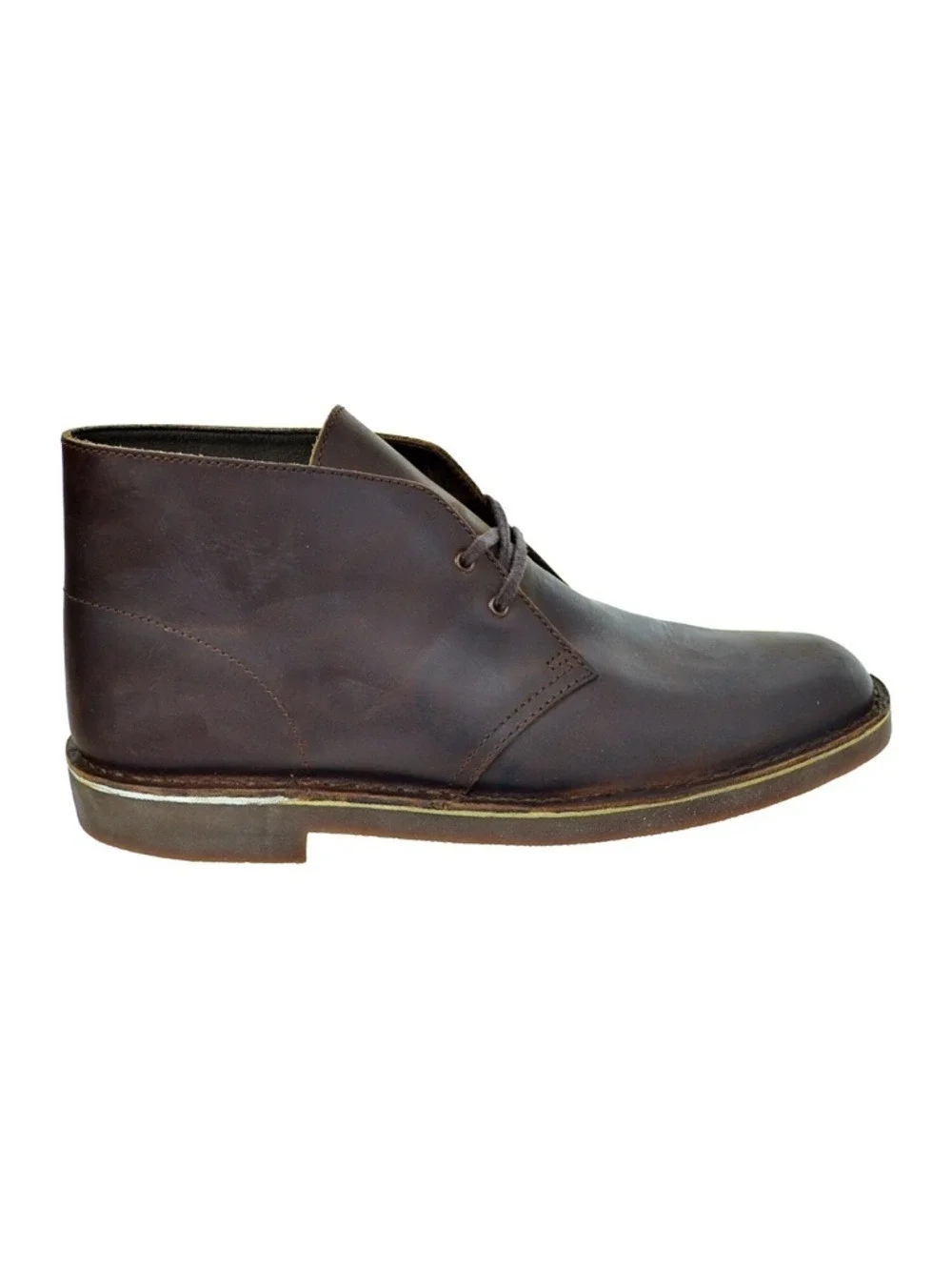Clarks Men's Bushacre 2 Boot Chukka Desert brown leather 11.5